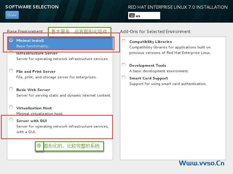 RHEL/Centos7 最小安装图形化桌面教程(图1) RHEL/Centos7 安装图形化桌面