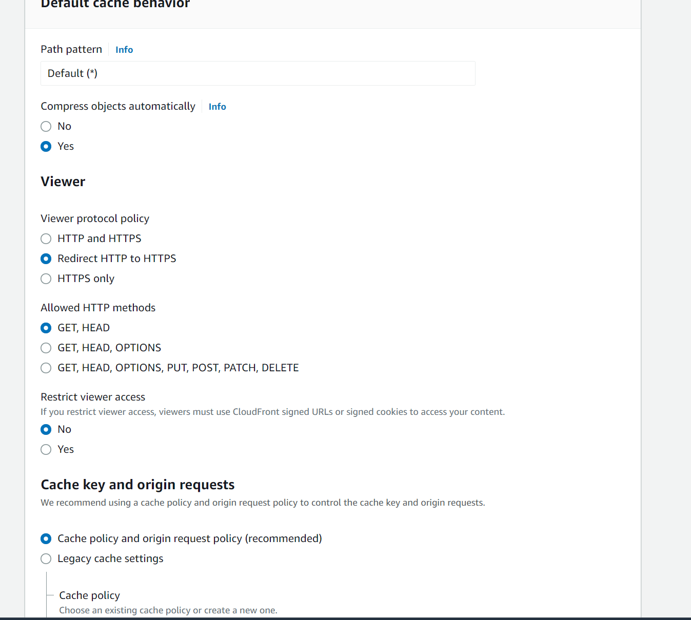 亚马逊 AWS Cloudfront CDN 使用教程(图4) 亚马逊 AWS Cloudfront CDN 使用教程(图4)