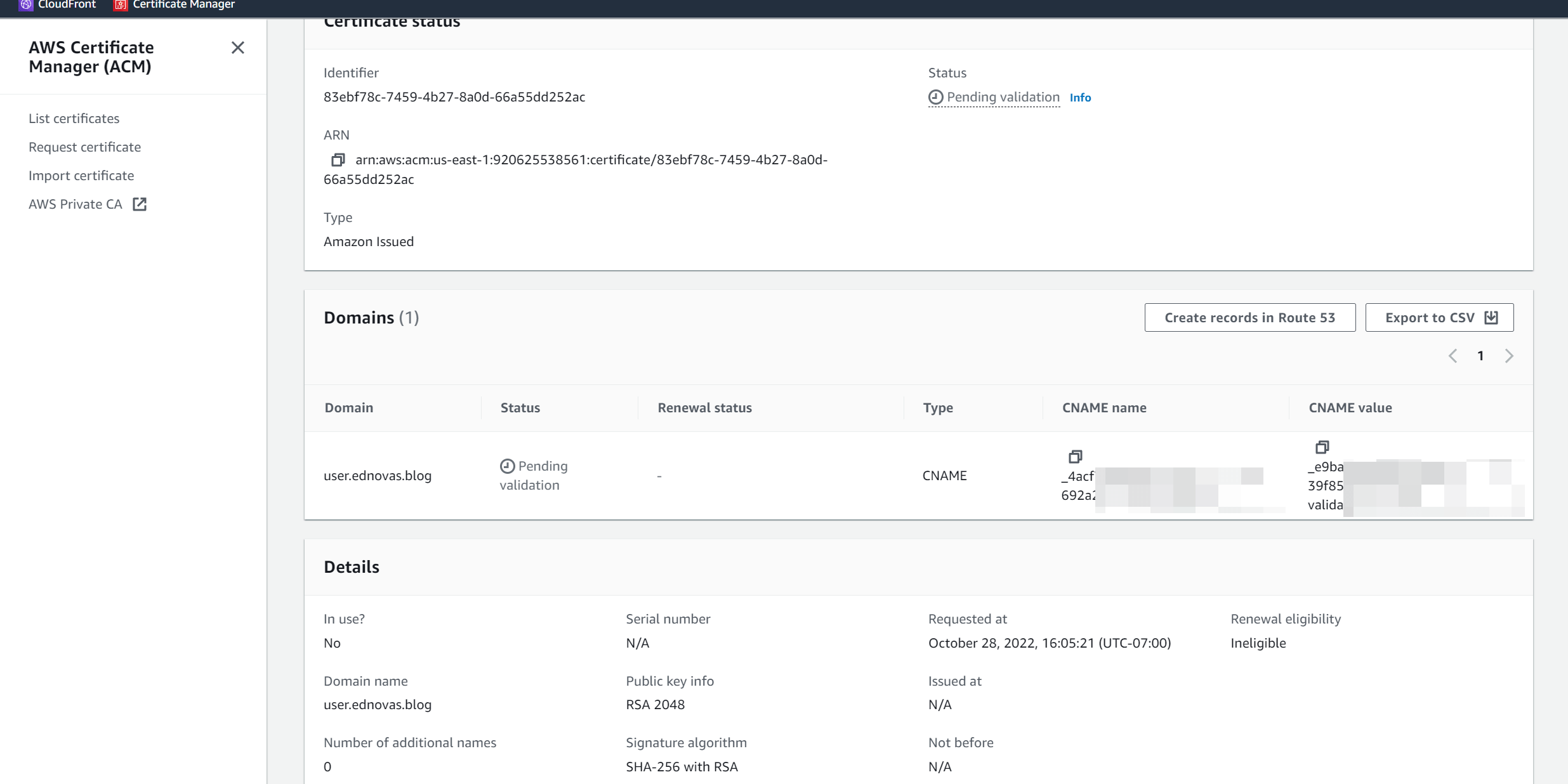 亚马逊 AWS Cloudfront CDN 使用教程(图10) 亚马逊 AWS Cloudfront CDN 使用教程(图10)