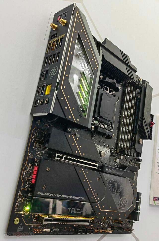 华擎X870/X870E系列主板全阵容亮相:AM5接口坚持到2027年(图2) 华擎X870/X870E系列主板全阵容亮相:AM5接口坚持到2027年(图2)