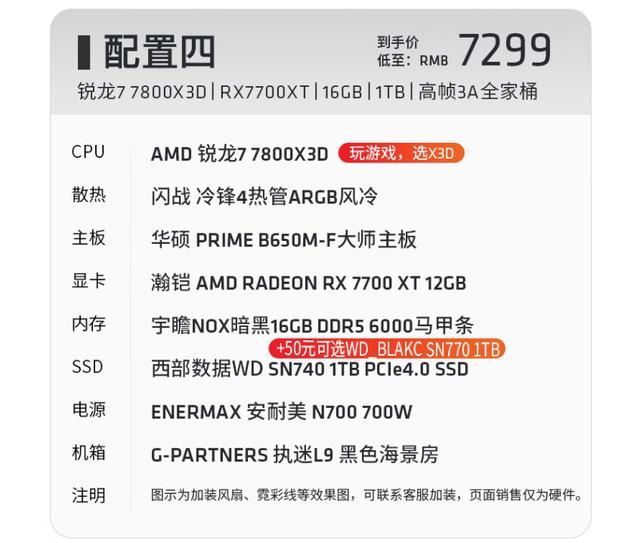 相差200元! ADM锐龙9700x和7800x3d对比测评(图6) 相差200元! ADM锐龙9700x和7800x3d对比测评(图6)
