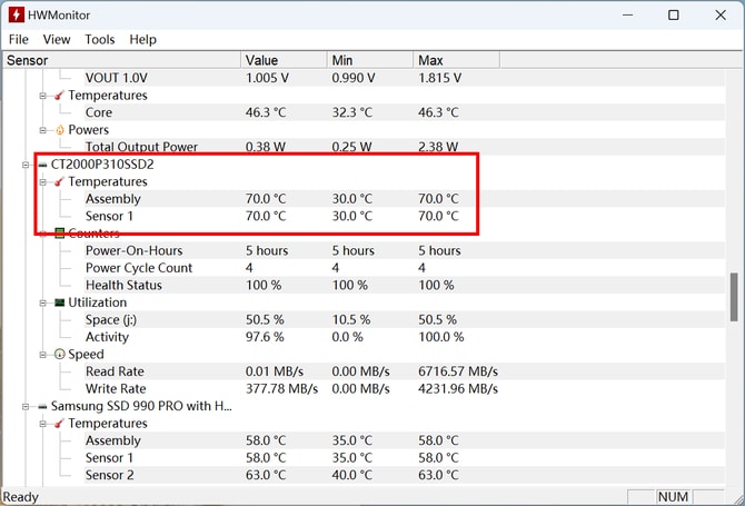 英睿达P310 SSD怎么样 Crucial 英睿达P310 NVMe 2TB SSD评测(图16) 英睿达P310 SSD怎么样 Crucial 英睿达P310 NVMe 2TB SSD评测(图16)