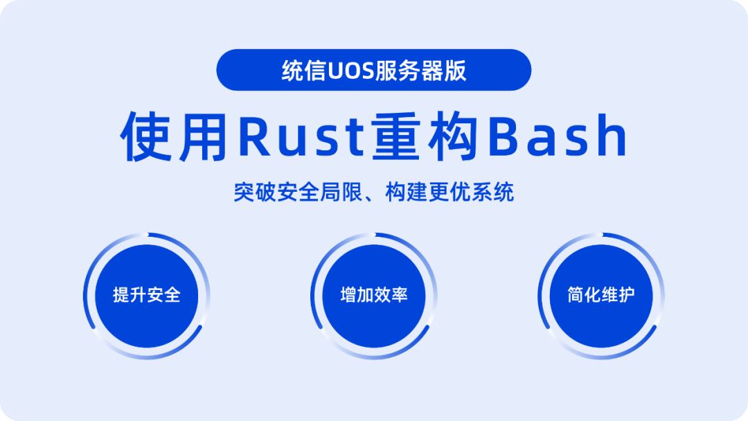 统信 UOS 将推 Rust 版 Bash 命令行工具 utshell(附下载地址)(图1) 统信 UOS 将推 Rust 版 Bash 命令行工具 utshell(附下载地址)(图1)