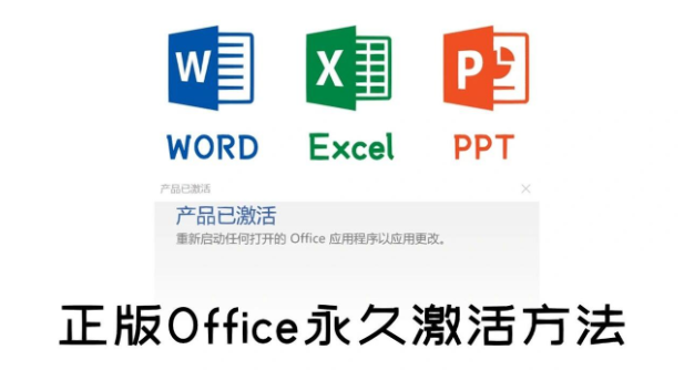 office怎么免费永久激活 office产品密钥永久激活码(图1) office怎么免费永久激活 office产品密钥永久激活码(图1)