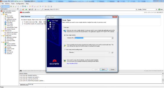 网络漏洞扫描工具Acunetix Web Vulnerability Scanner(AWVS)使用介绍(图2) 网络漏洞扫描工具Acunetix Web Vulnerability Scanner(AWVS)使用介绍(图2)