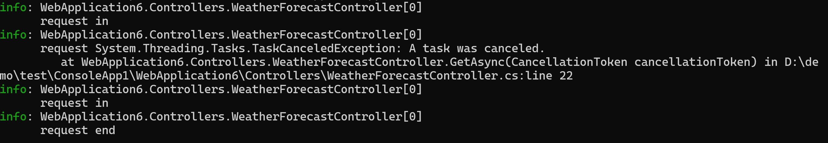 .NET Core使用 CancellationToken 取消API请求的操作方法(图2)