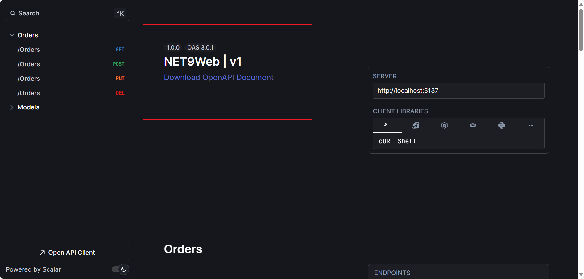 .NET9中Swagger平替Scalar使用详解(图2) .NET9中Swagger平替Scalar使用详解(图2)