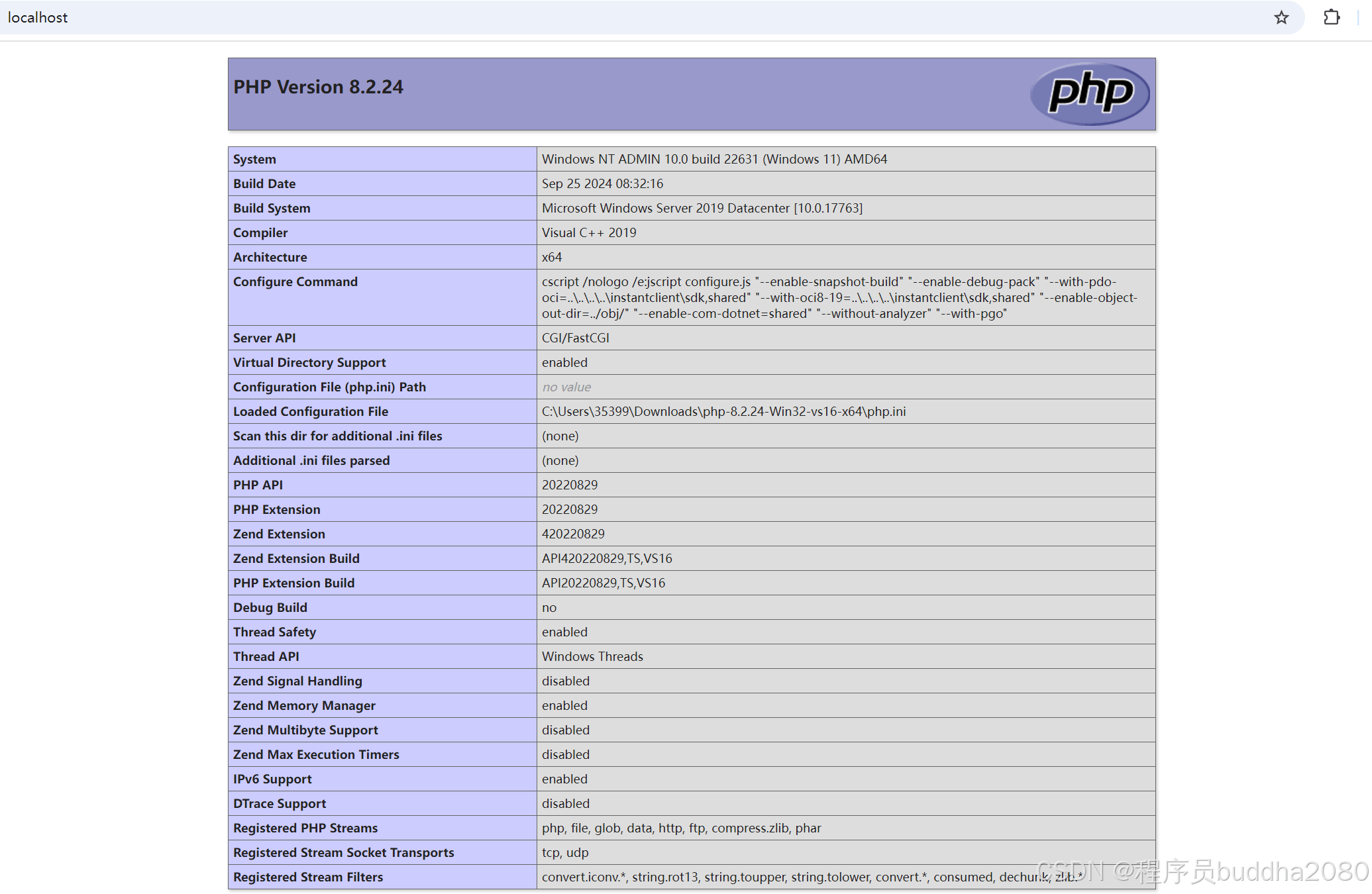 Windows下配置Nginx和PHP的步骤及测试(图9) Windows下配置Nginx和PHP的步骤及测试(图9)