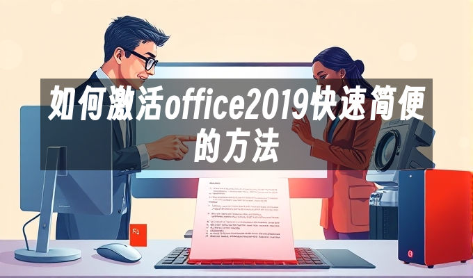 如何激活office2019快速简便的方法(图1) 封面