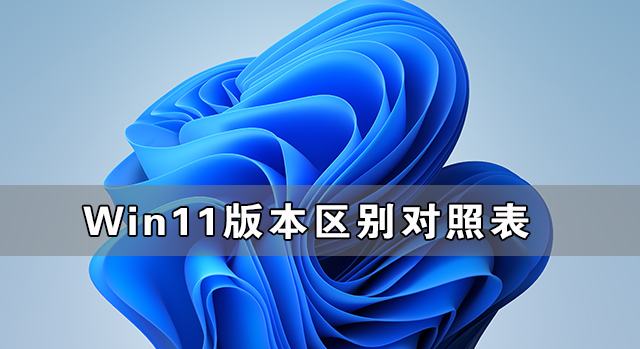Win11版本区别对照表 Win11各个版本怎么区分(图1) Win11版本区别对照表