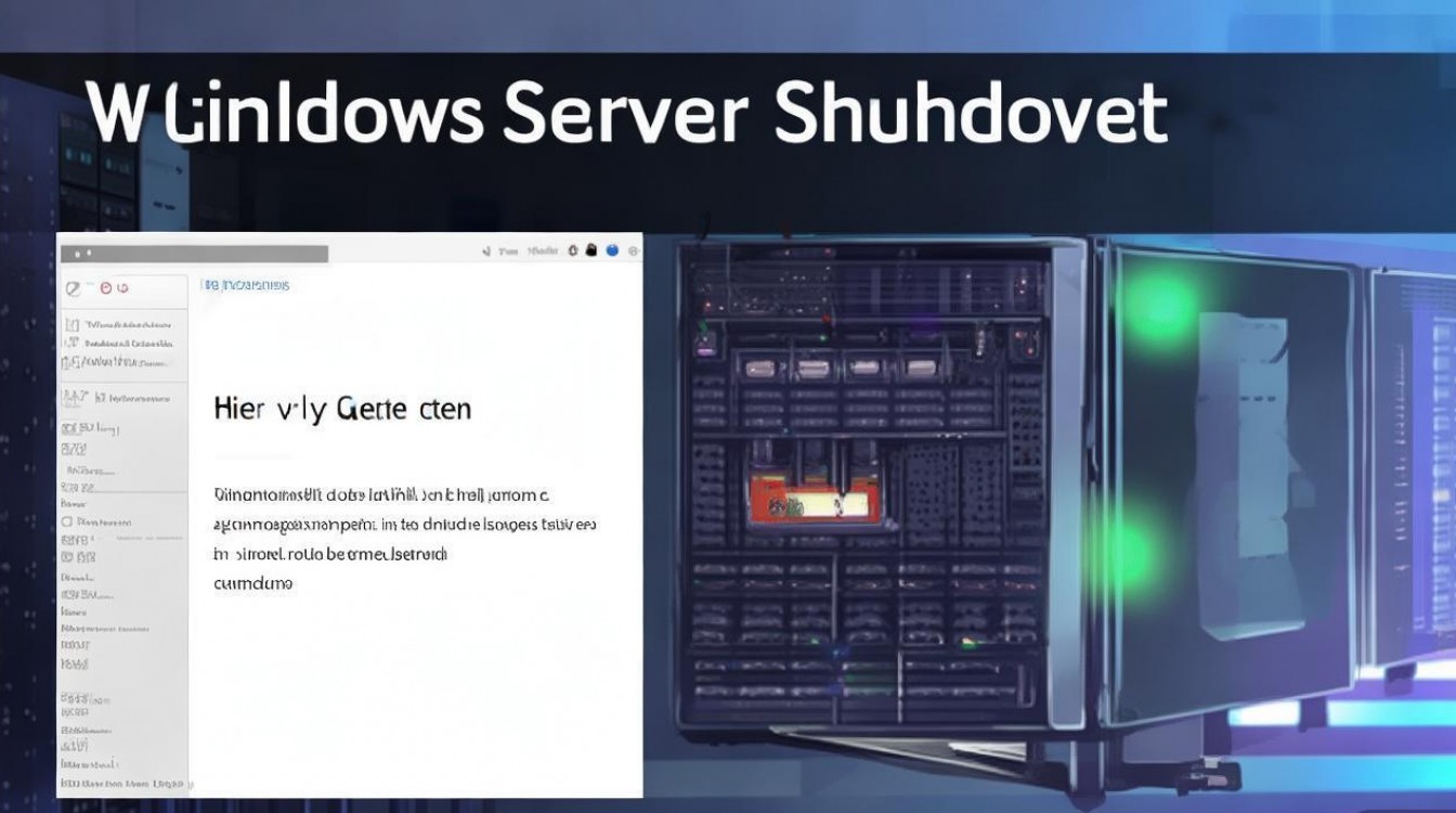 Windows服务器关闭方法详解,新手如何安全快速地完成操作? Windows服务器关闭方法详解,新手如何安全快速地完成操作?