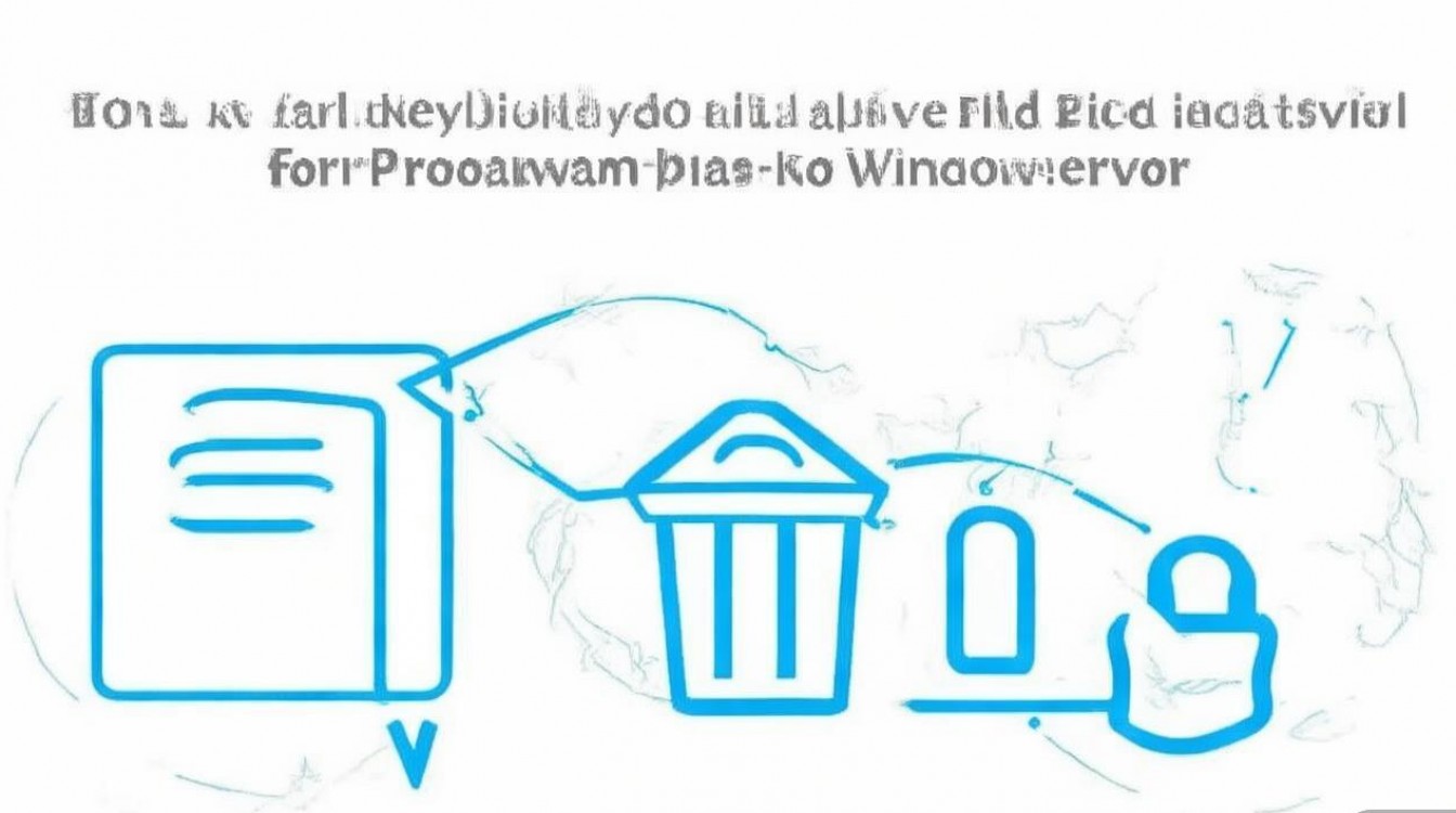 Windows服务器中彻底删除特定文件或程序的正确步骤是什么? Windows服务器中彻底删除特定文件或程序的正确步骤是什么?